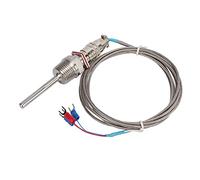 PT100 Temperature Sensor WZP - 270 | Stainless Steel Probe with 1/2" NPT Thread | High Accuracy Class A for HVAC/Industrial Equipment | - 50°C to 200°C Range