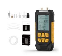 PT520 Manometro digitale misuratore di pressione dell'aria -100-200 KPa 0,01 risoluzione pressione dell'aria 11 unità differenziale Dual-Port HVAC Manometro digitale Tester di pressione del gas