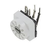 PT65101L254 Interruttore: rotazione - Pos: 10 1uA/20mVDC -20-70°C Montaggio: ...