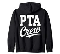 PTA Crew Comunità Genitori Insegnanti Spirito Scuola Felpa con Cappuccio