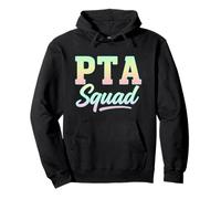 PTA Squad Parent Teacher Association Back to School Teacher Felpa con Cappuccio