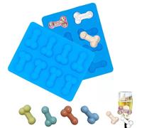 PTaizjjz Divertente vassoio per cubetti di ghiaccio, stampo per ghiaccio in silicone, divertente vassoio per cubetti di ghiaccio in silicone, stampo per ghiaccioli, stampo per cioccolat
