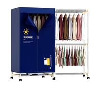 Ptalseaw Asciugabiancheria portatile da viaggio Mini asciugatrice da 1000 W Asciugatrice portatile per appartamenti Asciugatrice elettrica