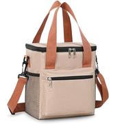 Ptasccne Borsa da pranzo pieghevole isolata Borsa da pranzo portatile riutilizzabile porta pranzo