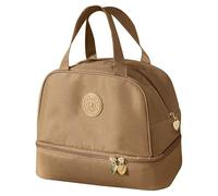 Ptasccne Borsa for il pranzo Tsplit tipo isolata grande capacità portatile con custodia termica a prova di perdite for lavoro, scuola e viaggi porta pranzo
