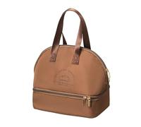 Ptasccne Lunch Box a due scomparti | Borsa porta pranzo resistente e completamente isolata for donne e uomini, grande lunchbox for lavoro, ufficio e viaggi porta pranzo