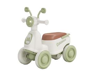 Ptasccne Monopattino a 4 ruote for bambini con musica e luce LED triciclo | Auto Wiggle for bambini e bambine da 1 a 3 anni