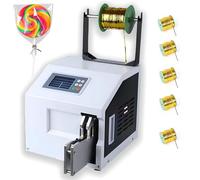 PtaTritious Legatrice Automatica per Fascette, sigillatrice con Filo d'oro, legatrice per Sacchetti, legatrice per Alimenti, con 5 Rotoli di Filo Metallico