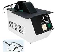 PtaTritious Riscaldatore Ottico per montature da 1500W, apparecchiatura per Il Riscaldamento di Occhiali, Interruttore Aria Calda/Fredda, Temperatura Regolabile da 80℃ a 130℃