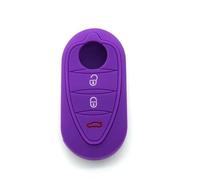 PTATT Custodia Protettiva in Silicone per Chiave remota FOB Adatta per Alfa Romeo Mito Giulietta 159 GTA Gtv Brera 4c Shell Styling Supporto in Gomma Protezione