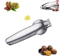 PTBWS Taglia Castagne,Pinza per Castagne,Castagno Clip,Acciaio Inossidabile Taglia Castagne,Multifunzione Sbuccia della Apri Pela Castagne,Castagne Utensili Cucina in Acciaio Inossidabile