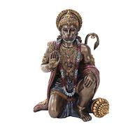 PTC Statua in resina mitologica Hanuman, dio indù indiano, 15,2 cm