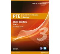 PTE. Pearson test of english. Skills booster. Level 3. Teacher's book. Per le Scuole superiori. Con CD Audio [Lingua inglese]