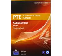 PTE. Pearson test of english. Skills booster. Level 4. Student's book. Per le Scuole superiori. Con CD Audio [Lingua inglese]