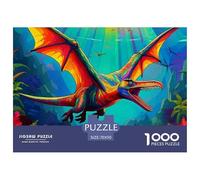 Pterosaur, Puzzle Da 1000 Pezzi, Sfida Cooperativa Avvincente Che Stimola Unità E Spirito Di Gruppo, Hobby Perfetto Per Tutta La Famiglia, Adatto A Partire Dai 12 Anni, 70x50cm/1000pcs