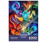 Pterosauro Puzzle Puzzle Da 1000 Pezzi Gioco Di Sfidaans Adulti E over 12 Anni Colorato Puzzle Impossibile Regalo Per La Decorazione Domestica 70x50cm/1000pcs