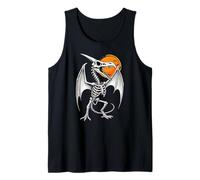 Pterosauro Scheletro Dinosauro pterodattilo Halloween Ragazzi Canotta