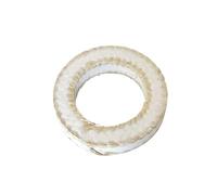PTFE Fiber Mixed Braided Gland Packing - 10Pcs Wear-Resistant Sealing Material for Extreme Conditions(OD59*ID43*8mmT)