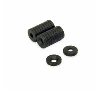 Ptfe Rivestito N42 Neodimio Magnete - 10mm x 2mm x 3.2mm C/Lavandino - 1.2kg
