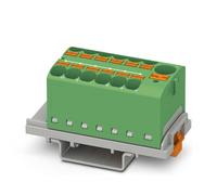 PTFIX Blocco di distribuzione 10/12x4-ns35 gn, verde BEA 3273622