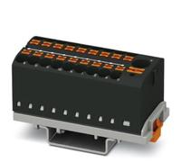 PTFIX Blocco di distribuzione 6/18x2,5-ns35 BK, Nero BEA 3273124