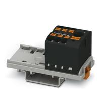 PTFIX Blocco di distribuzione 6/6x2,5-ns35 BK, Nero BEA 3273080