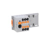 PTFIX Blocco di distribuzione 6/6x2,5-ns35 gy, grigio 3273066