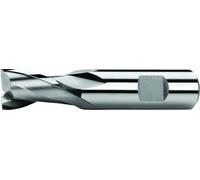 PTG PROFILINE HSS-Co8 248440111800 - Fresa a codolo TIALN, DIN 844, tipo N, 4 denti, diametro 18 mm, diametro gambo 16 mm, lunghezza 92 mm, lunghezza 32 mm