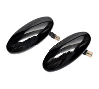 PTGZGFNPAM Freccia Specchietto Retrovisore Per Bhamo Per Pick-up 1998-2005 Indicatore Direzione Dinamico Lampeggiante Per Auto Luce Laterale Specchio(Dynamic Black)