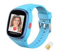 PTHTECHUS Orologio da bambino 4G GPS Smart Watch con WiFi Bluetooth Videochiamata SOS Pedometro Musica, Sveglia, Torcia Elettrica, Regali Orologio Collegato per Ragazzi Ragazze