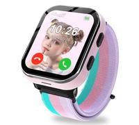 PTHTECHUS Orologio da polso intelligente GPS 4G, videochiamate, SOS, moda, regalo per ragazzi e ragazze dai 6 ai 17 anni