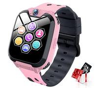 PTHTECHUS Smartwatch Bambini con Musica MP3 - Orologio Intelligente 7 Giochi, con Allarme, Regali per Ragazzi, Kids (W/ 1G SD Card), NO Need APP