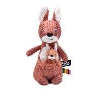 PTIPOTOS BY LES DEGLINGOS - Allezou Kangurrou MAMAN/BEBE - PLUCHE ULTRA MORBIDA - REGALO NASCITA ANNIVERSARIO NATALE - 33 cm - Cassonade