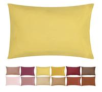 P'tit Basile - Federa per cuscino, taglia letto di Bambino - dimensioni 40 x 60 cm - Cotone biologico di alta qualità, 57 fili/cm2 - colore oro