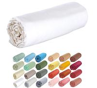 P'tit Basile - lenzuolo con angoli compatibile Chicco next2me Nania UNO kinderkraft Co-sleeping - 50x80 cm - Tessuto 100% cotone Biologico - Certificato e - bianco