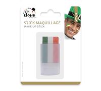 P'TIT CLOWN - 23248 - Stick per trucco Saint Patrick, tema irlandese - Supporto per feste in Irlanda, trucco per travestimento - Facile da usare, lavabile