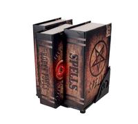 P'TIT CLOWN - 23583 - Libro Magico Animatronic per Halloween - Libro della Strega Animato, Sonoro e Luminoso con Sensore di Movimento - Funziona con 3 Batterie AAA (Non Incluse) - 26 cm