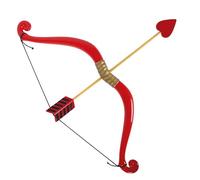 P'tit Clown - 24385 - Arco di Cupido con freccia - Rosso - 55 cm