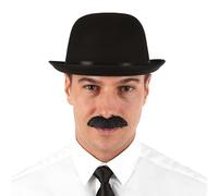 P'tit Clown 35160 Cappello Feltro Melone Adulto - Nero