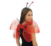 P'tit Clown 52310 - Ali di Coccinella, 48 x 45 cm, Multicolore