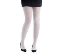 P'TIT Clown 74701-Calzamaglia, Opaco, Colore: Bianco