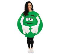 P'tit Clown - 76704 - Costume per Adulto a Forma di Caramella Rotonda - Taglia Unica - Verde.