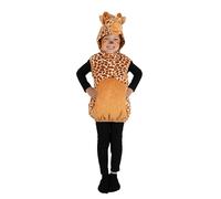 P'TIT CLOWN - Costume animale per bambini - Perfetto per Carnevale, feste in costume ed eventi a tema (Giraffa, 3-4 anni)