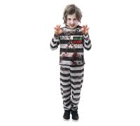 P'TIT CLOWN - Costume da Prigioniero Bambino - Nero, Bianco - Costume Halloween (7-9 anni)