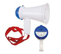 P'tit Clown-Megafono-16 cm, Colore Bianco, 84001