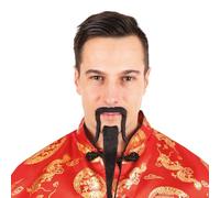 P'tit Clown Re22706 - Barba e baffi di mandarino, nero