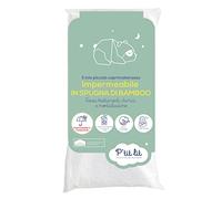 P'tit lit, Coprimaterasso Lettino Bambini Bambù, Coprimaterasso Impermeabile 70x140 cm, Viscosa soffice e assorbente, Senza trattamento chimico, Oeko Tex