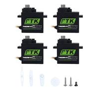 PTK 7462W MG 9g Waterproof Servo Motor with Metal Gear - Robot - Fixed Wing - 180° Digital Servo (4pcs)