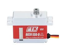 PTK 8820 20kg high-speed metal steel teeth 25g digital medium-sized FPV servo motor Fixed-wing RC servo (180°)
