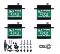 PTK 8835 MG-D All-metal gear CNC aluminum case high-torque vehicle model servo motor Fixed-wing robot 180° (4pcs)